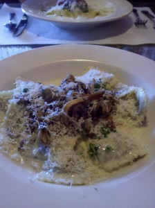 Mushroom Ravioli